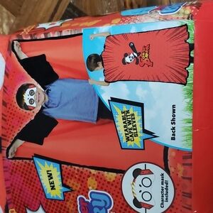 SUPER Blanky Ryan's world All in one Cape and Throw